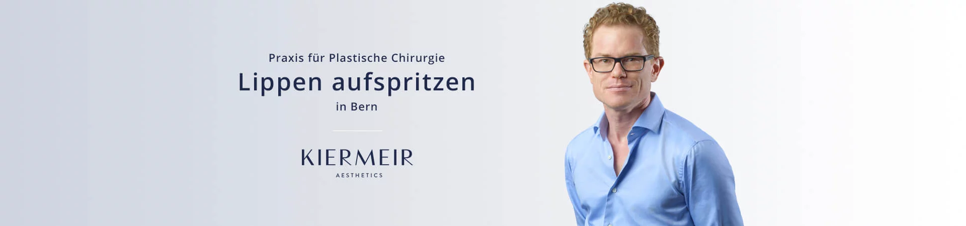 Lippen aufspritzen in Bern - Dr. David Kiermeir 