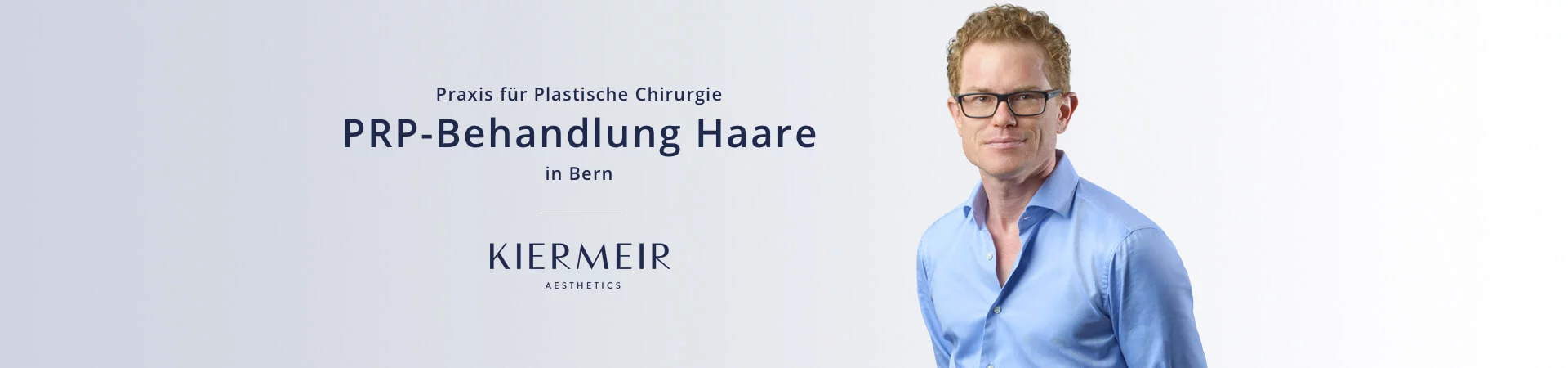 PRP Behandlung Haare in Bern, Dr. Kiermeir 