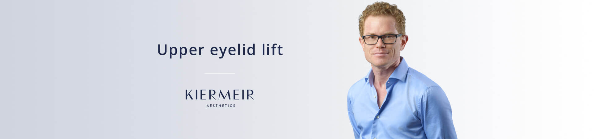 Upper Eyelid Lift in Bern by Dr. Kiermeir 