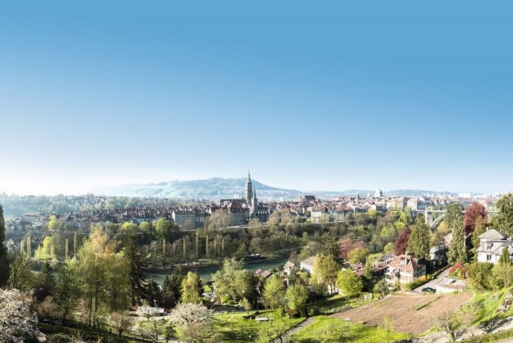 Ausblick Salem Spital in Bern 